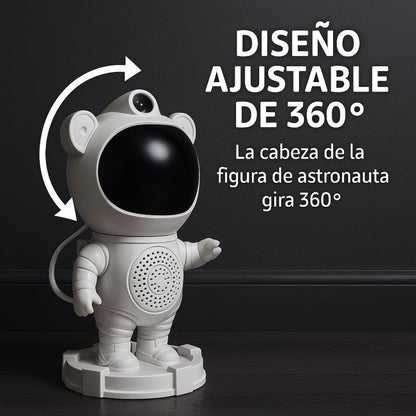 PROYECTOR DE ASTRONAUTA CON BOCINA BLUETOOTH