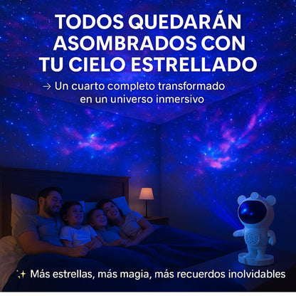 PROYECTOR DE ASTRONAUTA CON BOCINA BLUETOOTH