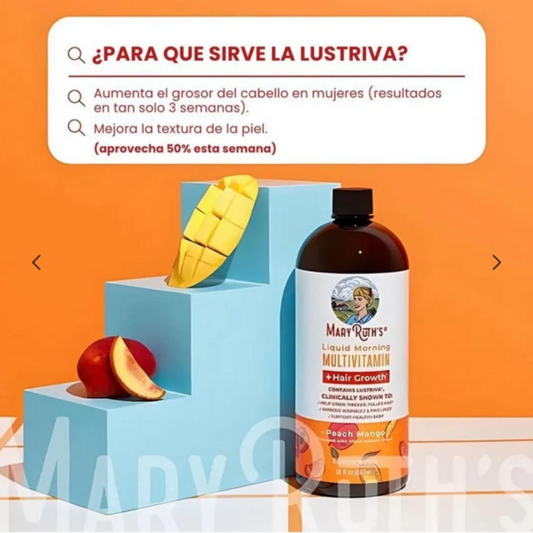 Multivitaminico Mary Ruths | Activador Celular 🧬