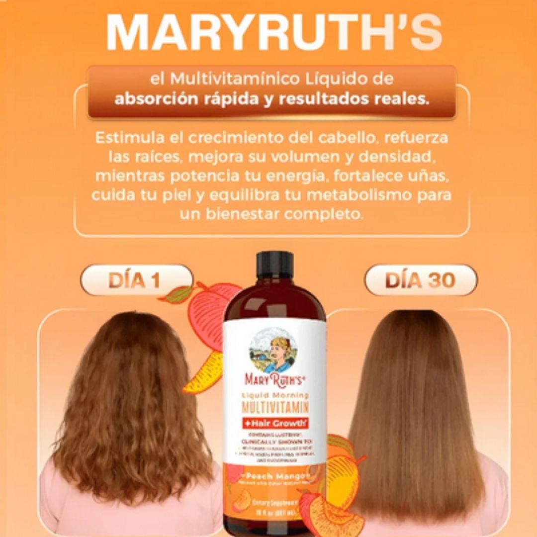 Multivitaminico Mary Ruths | Activador Celular 🧬