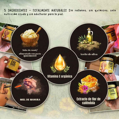 EVIL Goods! | Crema hidratante reparadora.