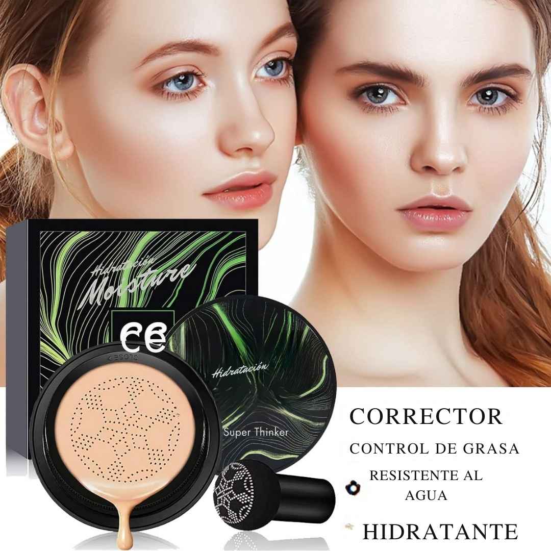 BB Cream Mushroom Head Air BASE DE COVERTURA ALTA
