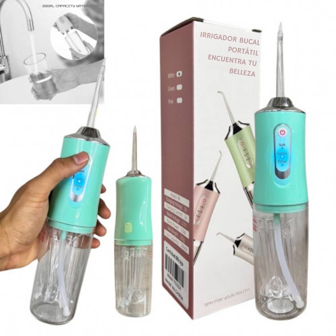 IRRIGADOR BUCAL RECARGABLE