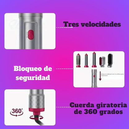 Cepillo de Aire Caliente SEDLAV 5 en 1